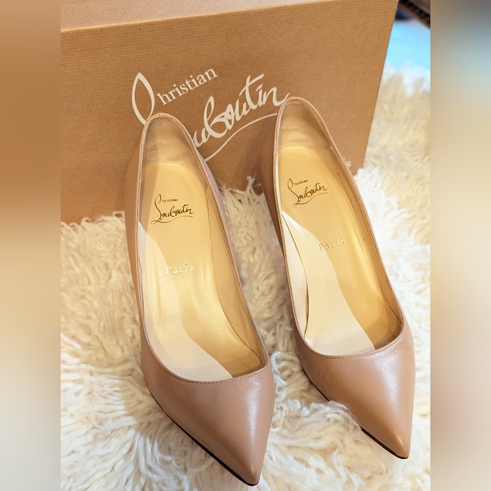 Christian Louboutin 85mm Kate Pump Size 38